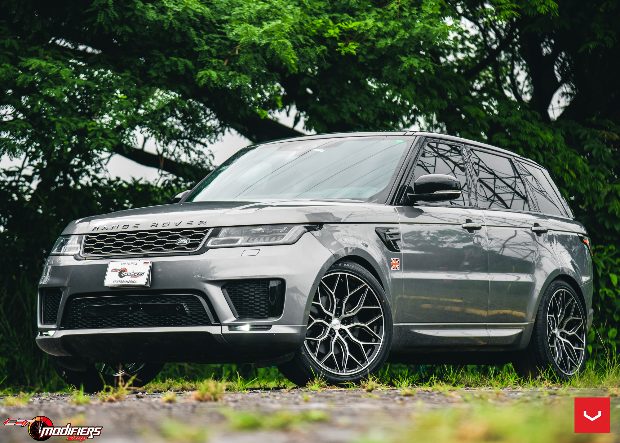 RANGE ROVER SPORT VOSSEN HF-2 GLOSS BLACK