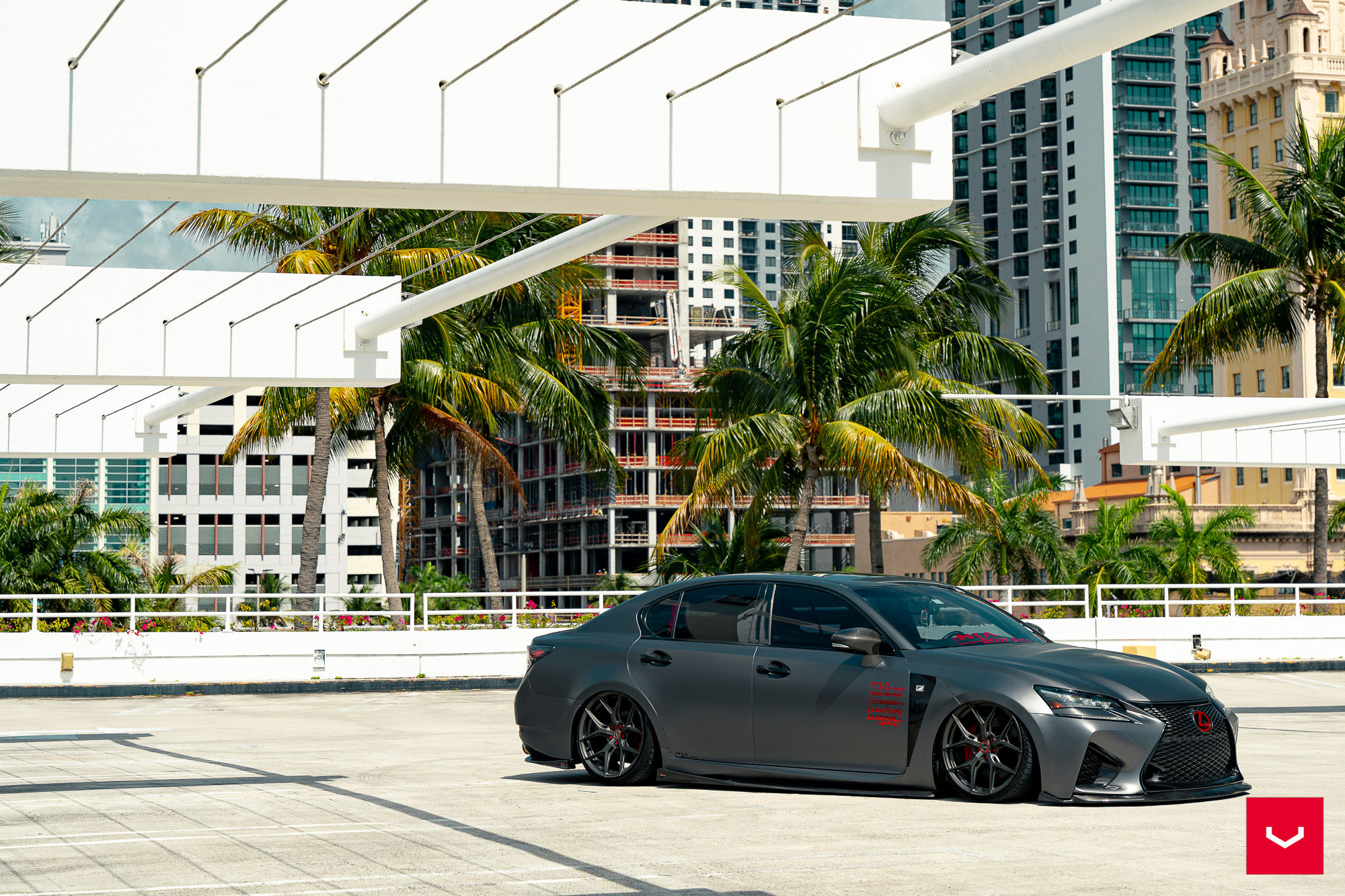 Gs Forded LEXUS GS F - HYBRID FORGED SERIES: HF-5 - Vossen Wheels