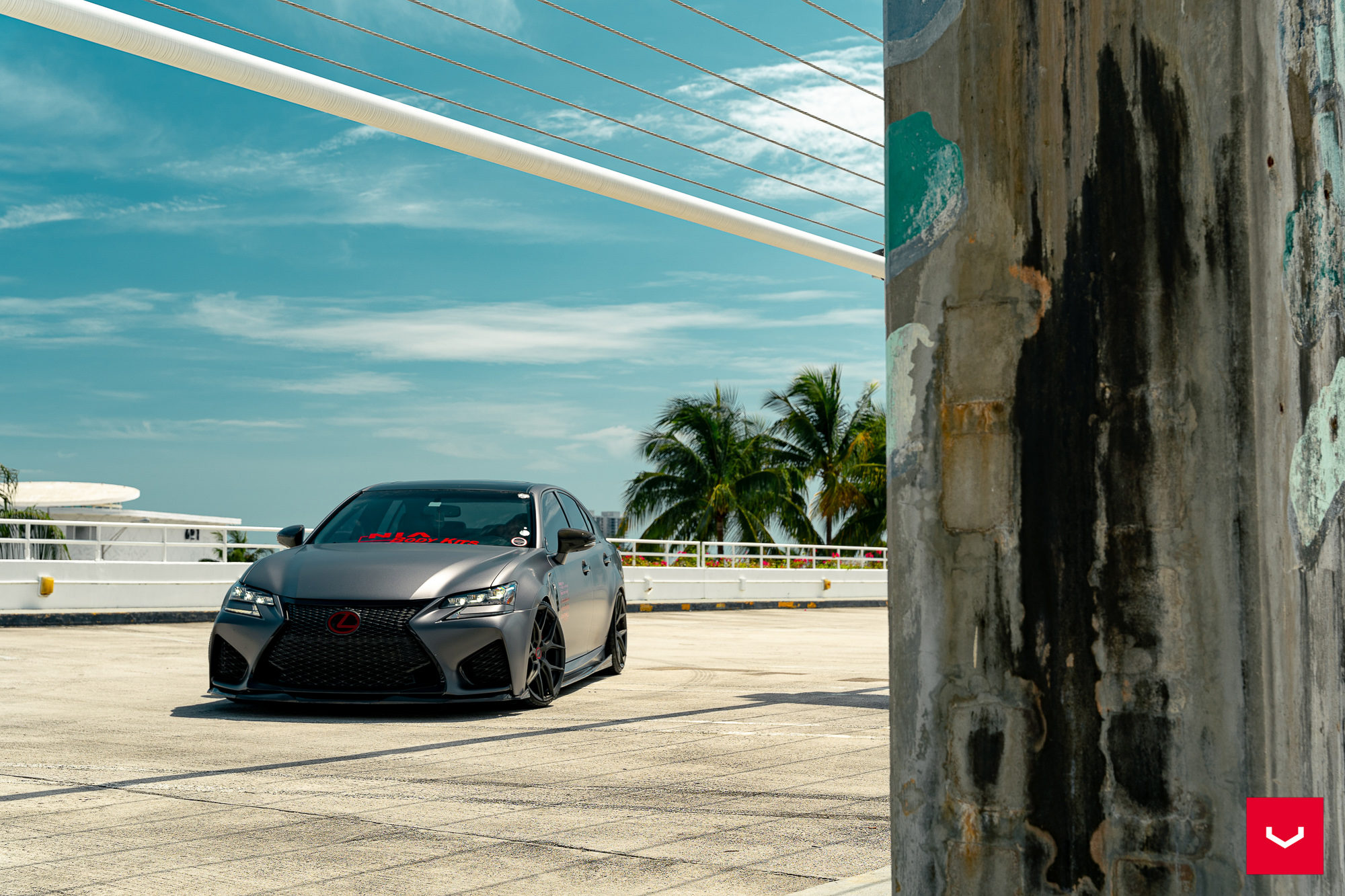 Gs Forded LEXUS GS F - HYBRID FORGED SERIES: HF-5 - Vossen Wheels