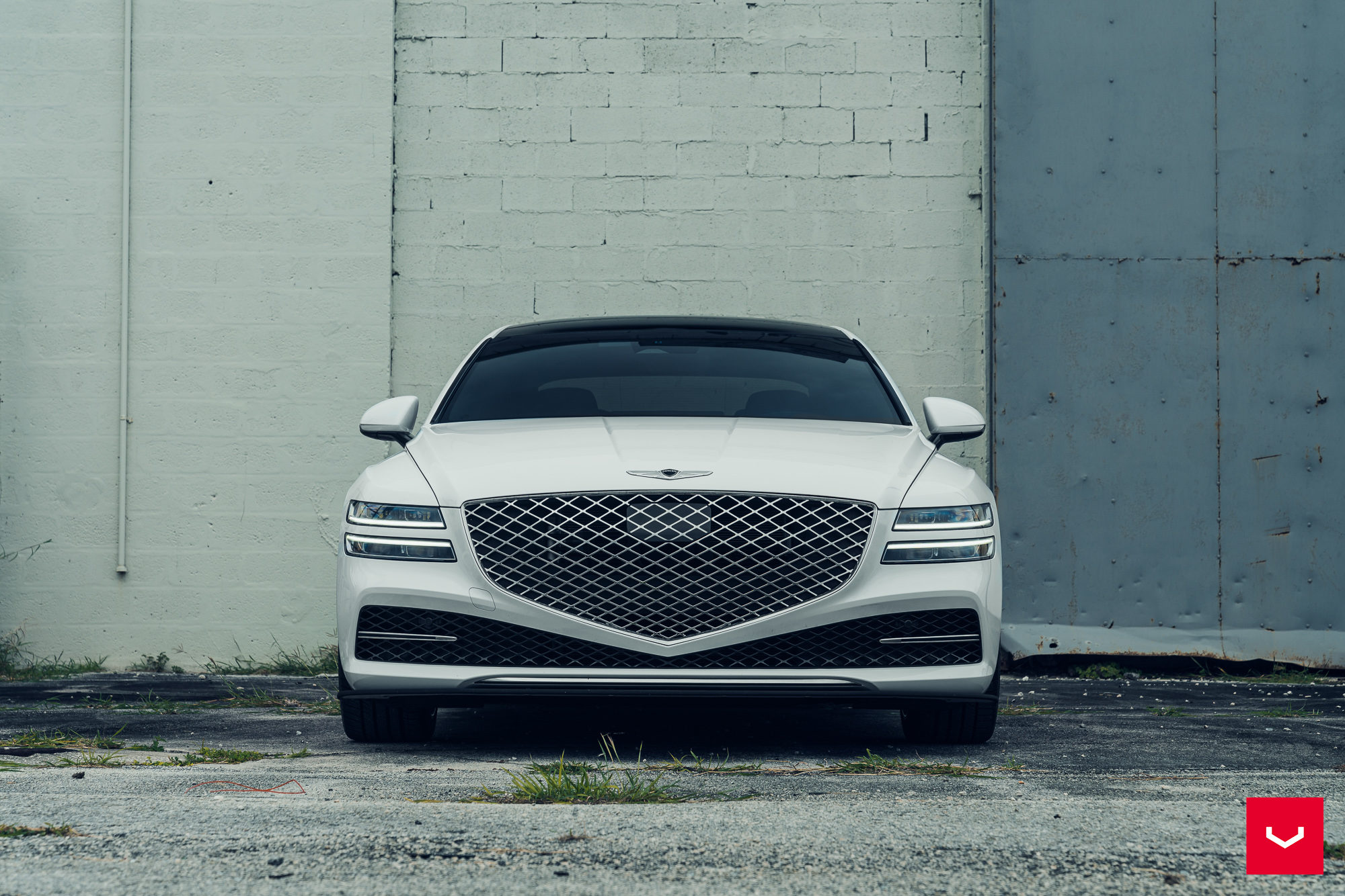 Genises G80 Rims GENESIS G80 - HYRBRID FORGED SERIES: HF-7 - Vossen Wheels