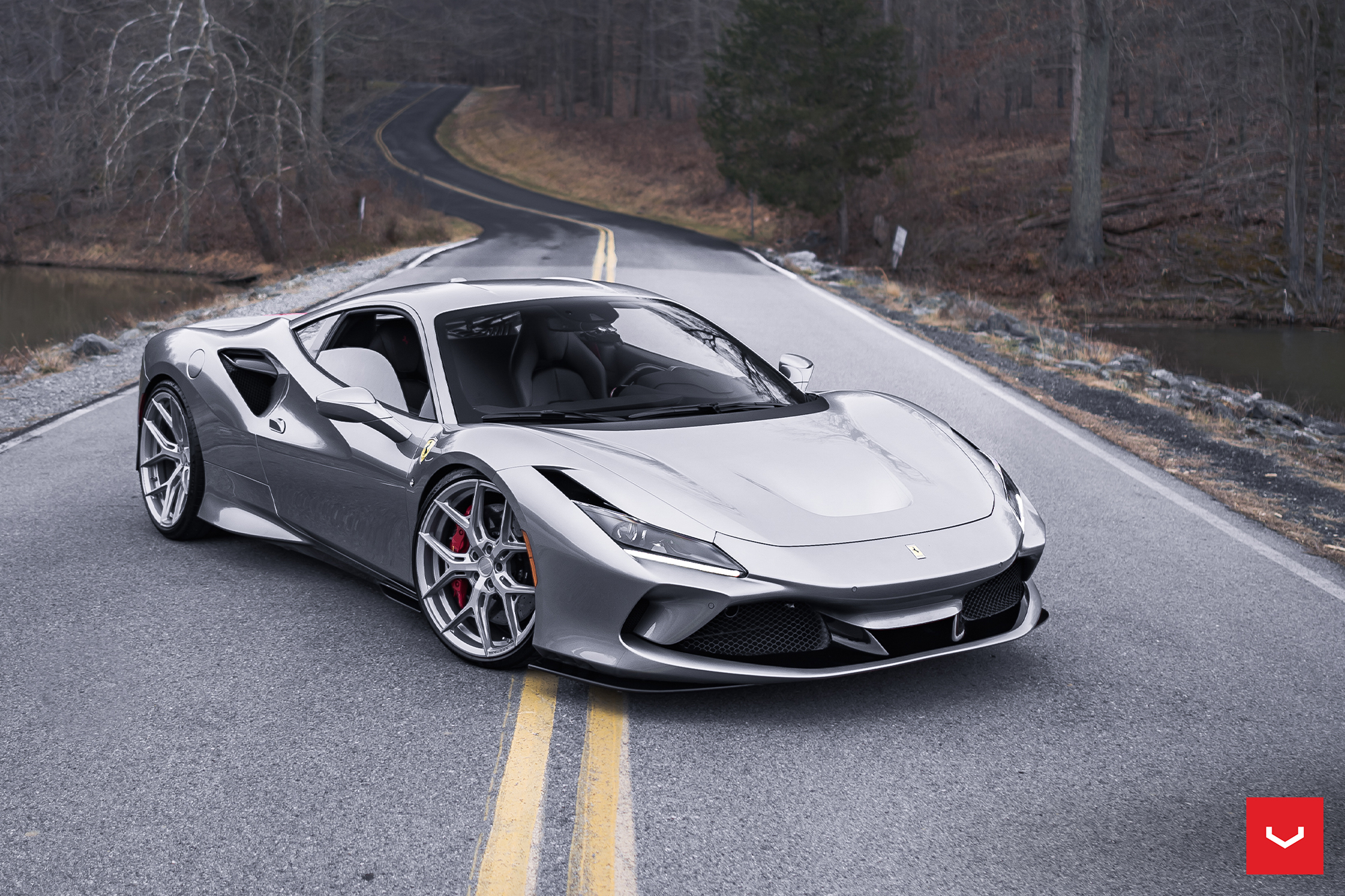 FERRARI F8 TRIBUTO - HYBRID FORGED SERIES: HF-5 - Vossen Wheels