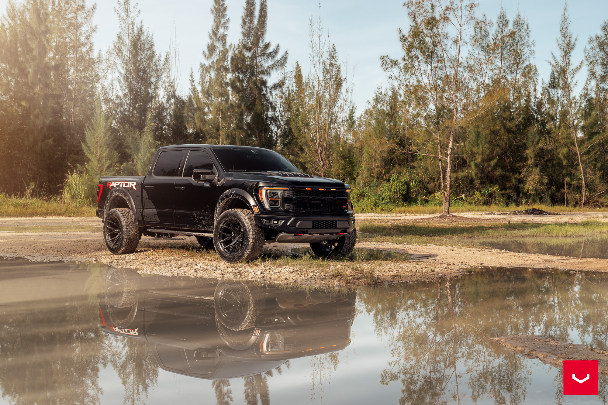 Raptor R Rims FORD RAPTOR R - HYBRID FORGED SERIES: HF6-4 (ULTRA DEEP) - Vossen Wheels