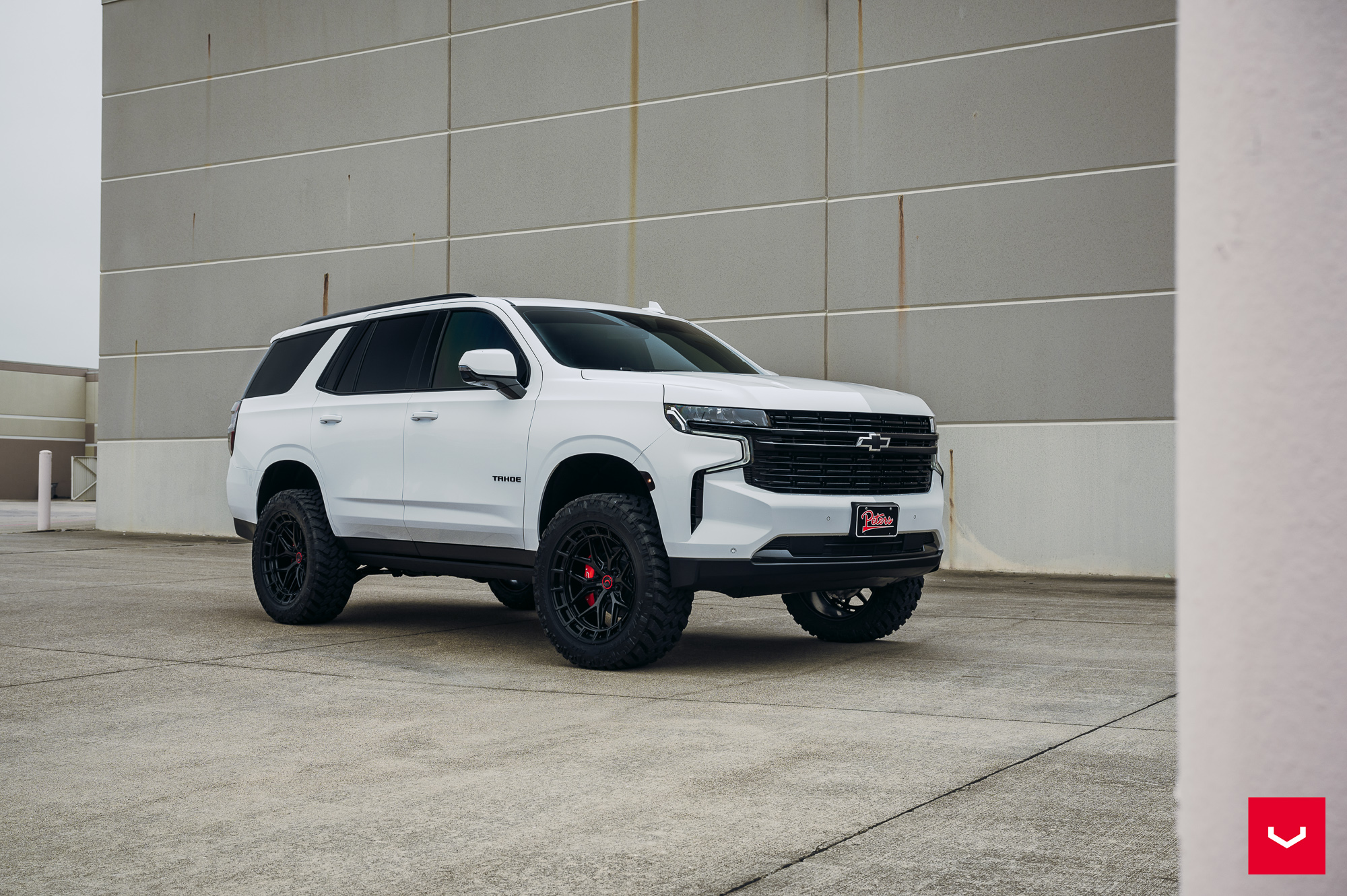 Chevrolet Tahoe Hybrid Forged Series Hfx Vossen Wheels