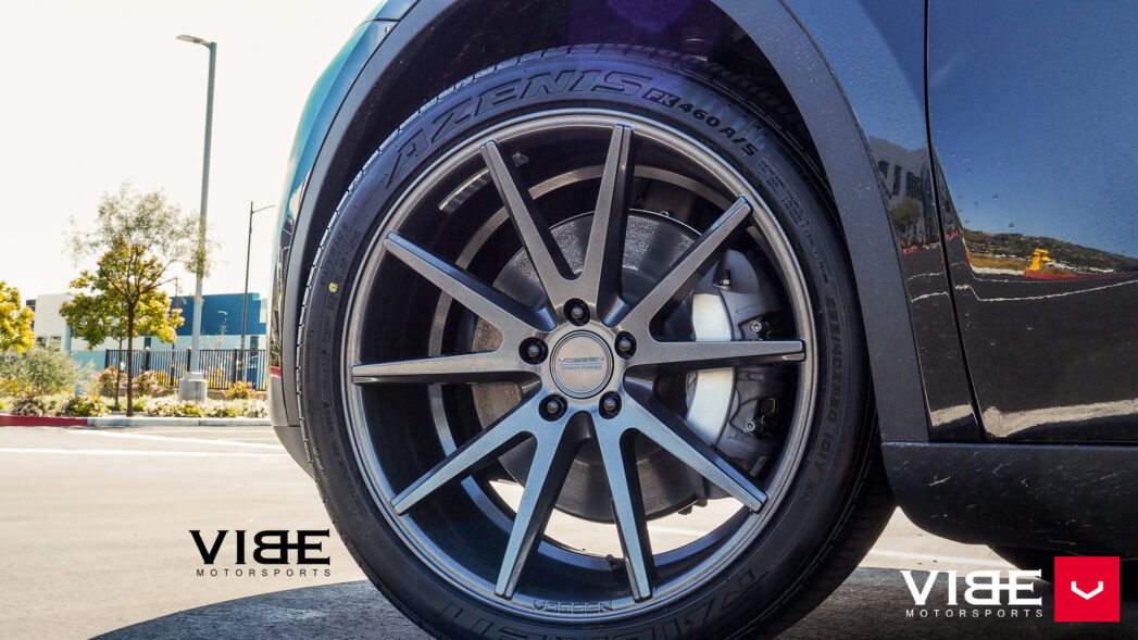 VOSSEN VFS-1 255/40R21 AS-3 テスラ ハリアー等 美品 VOSSEN x TESLA 
