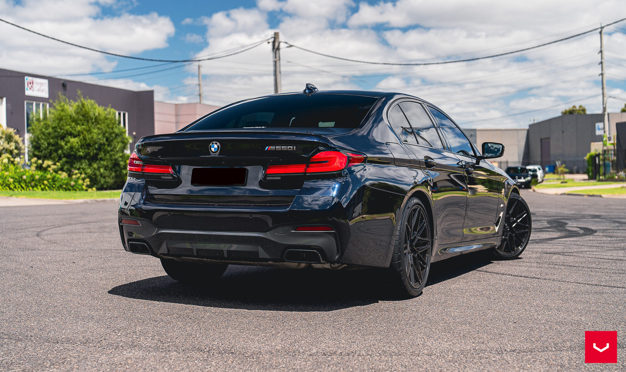 BMW 550i - HYBRID FORGED SERIES: HF-7 - Vossen Wheels