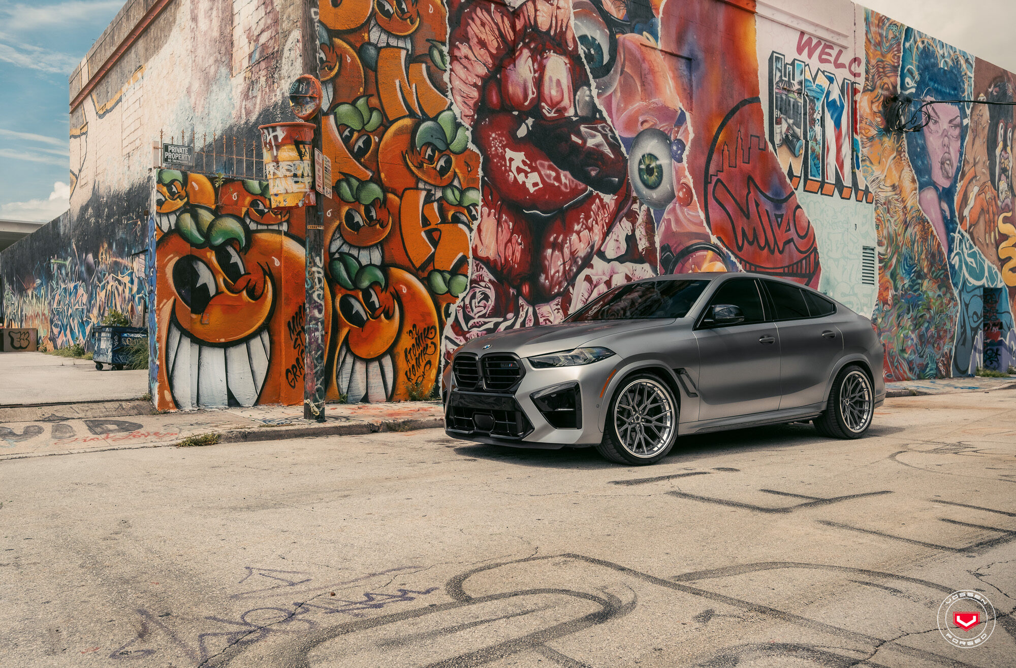 BMW X6 M COMPETITION - M-X SERIES: M-X3 (3-PIECE) - Vossen Wheels
