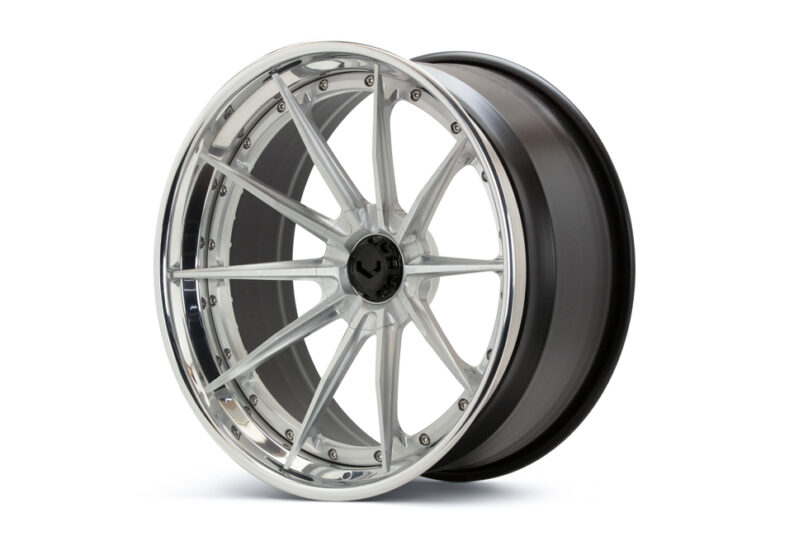 Vossen VPS-1 (3-Piece) Spoke-Integrated Plate with Nut — lip profile detail