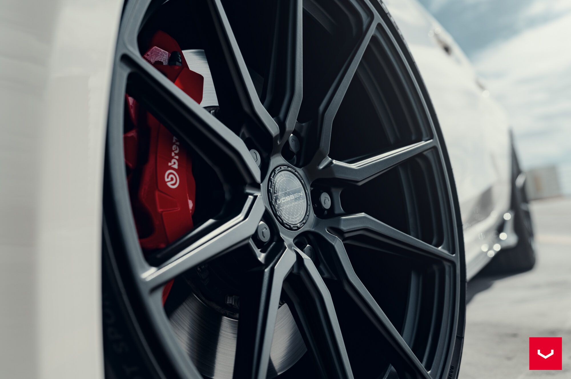 Type R Rims Custom Volks Honda Civic Type R - Hybrid Forged Series: HF-3 - Vossen Wheels