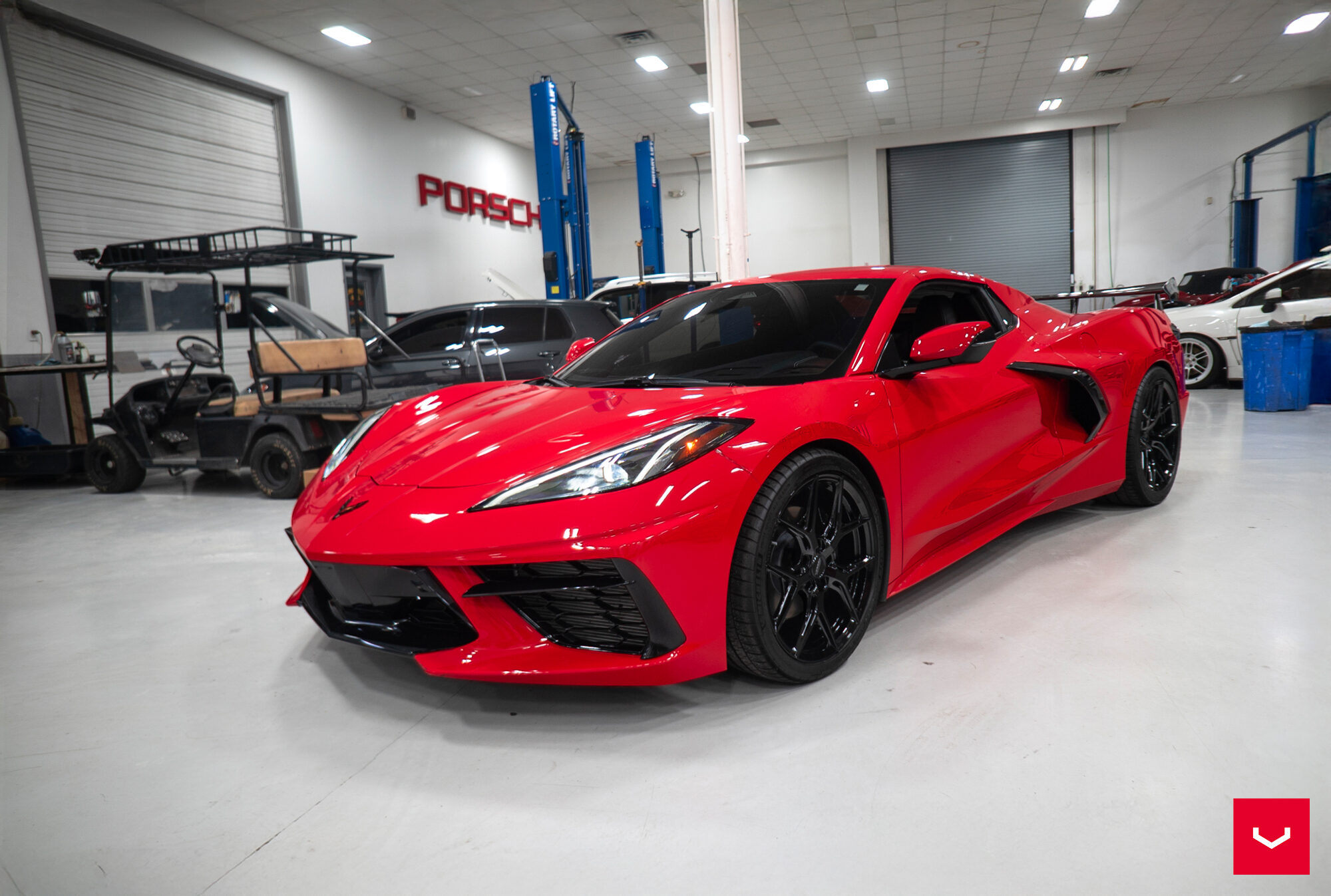 Corvette C8 - Hybrid Forged Series: HF-5 - Vossen Wheels