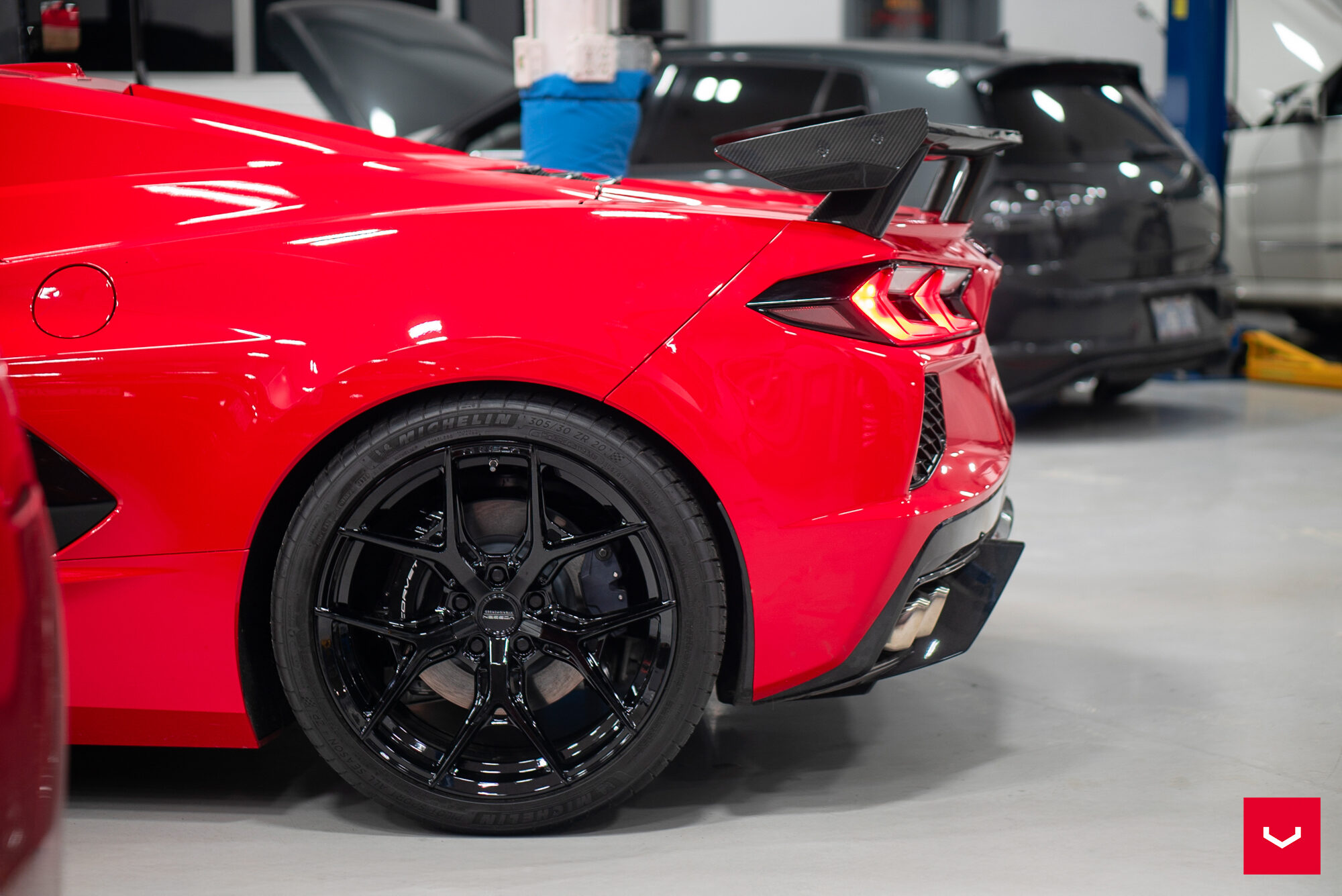 Corvette C8 - Hybrid Forged Series: HF-5 - Vossen Wheels