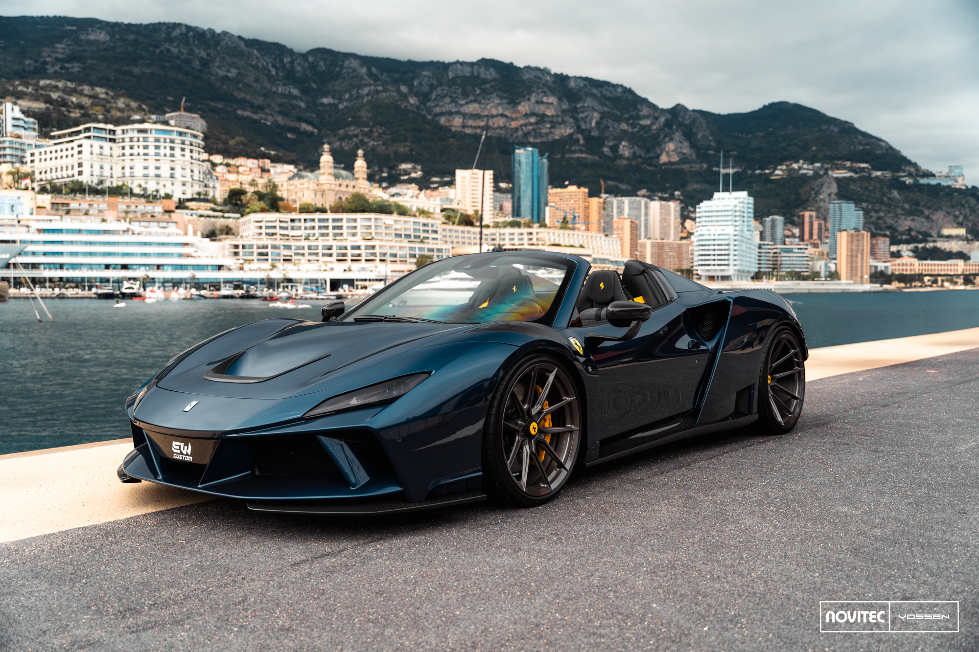 Ferrari F8 N-Largo Par Novitec - Peako 1/18 - Modèle Résine Rouge, Neuf