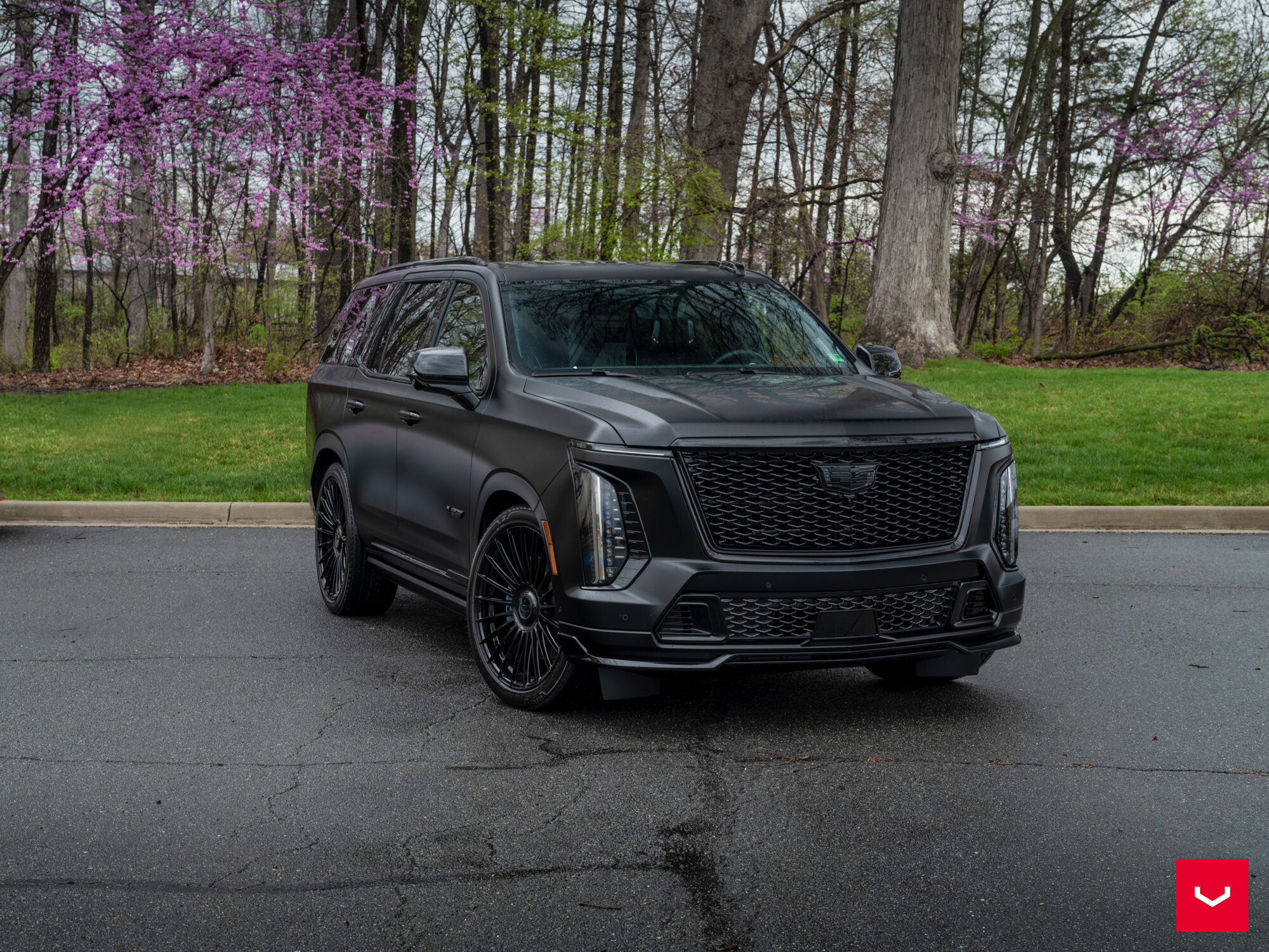 Cadillac Escalade V - Hybrid Forged Series: HF-8 - Vossen Wheels