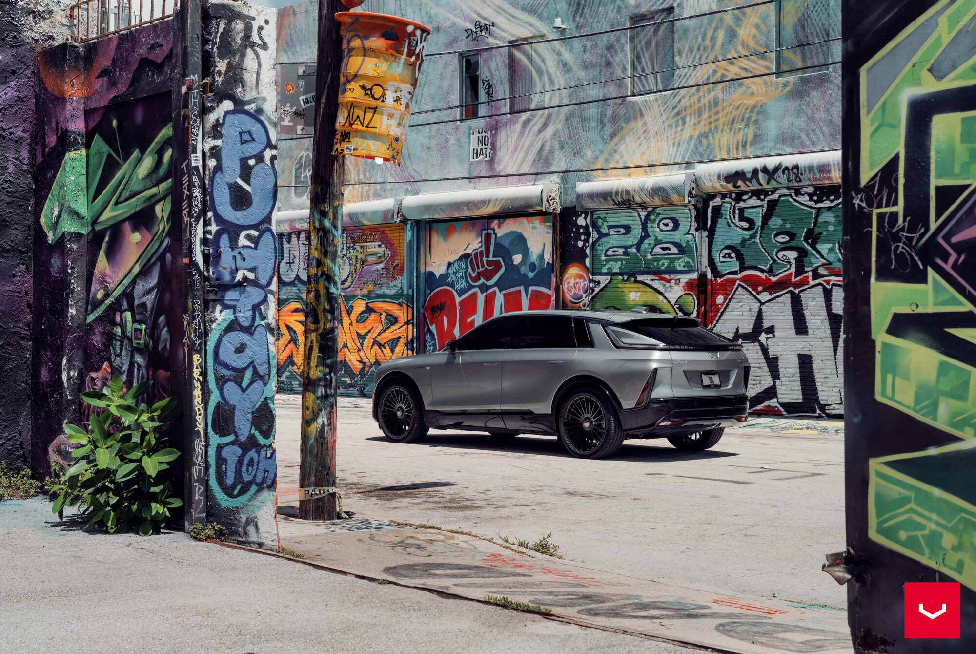 Custom Rims For Lyriq Cadillac Lyriq - Hybrid Forged Series: HF-8 - Vossen Wheels