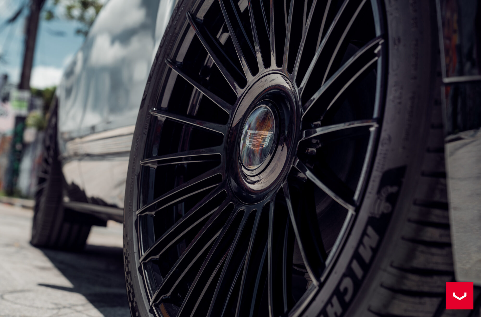 Custom Rims For Lyriq Cadillac Lyriq - Hybrid Forged Series: HF-8 - Vossen Wheels