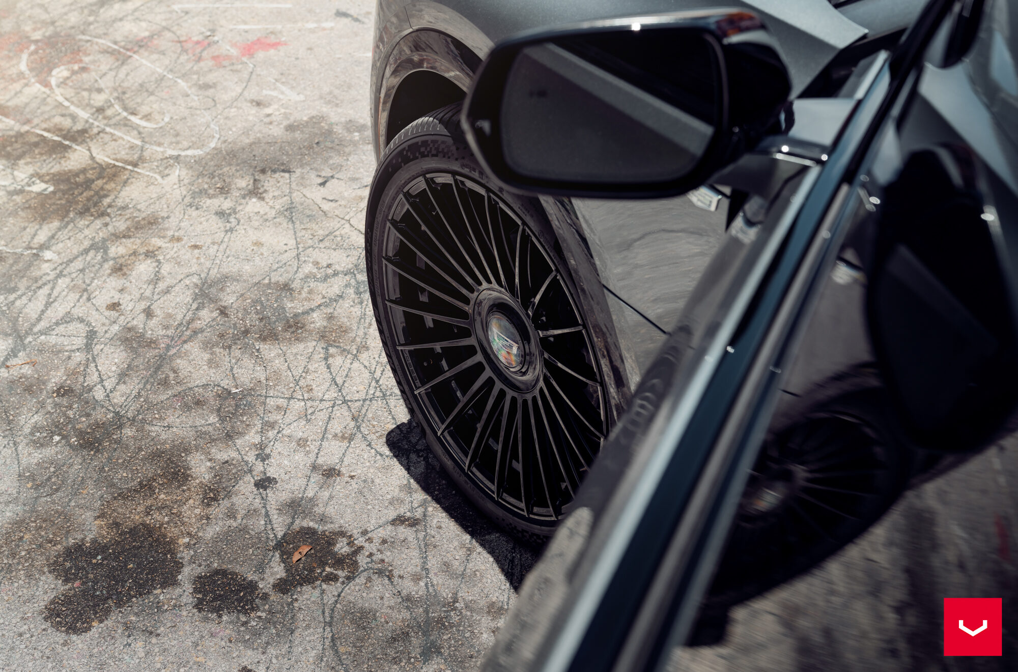 Custom Rims For Lyriq Cadillac Lyriq - Hybrid Forged Series: HF-8 - Vossen Wheels