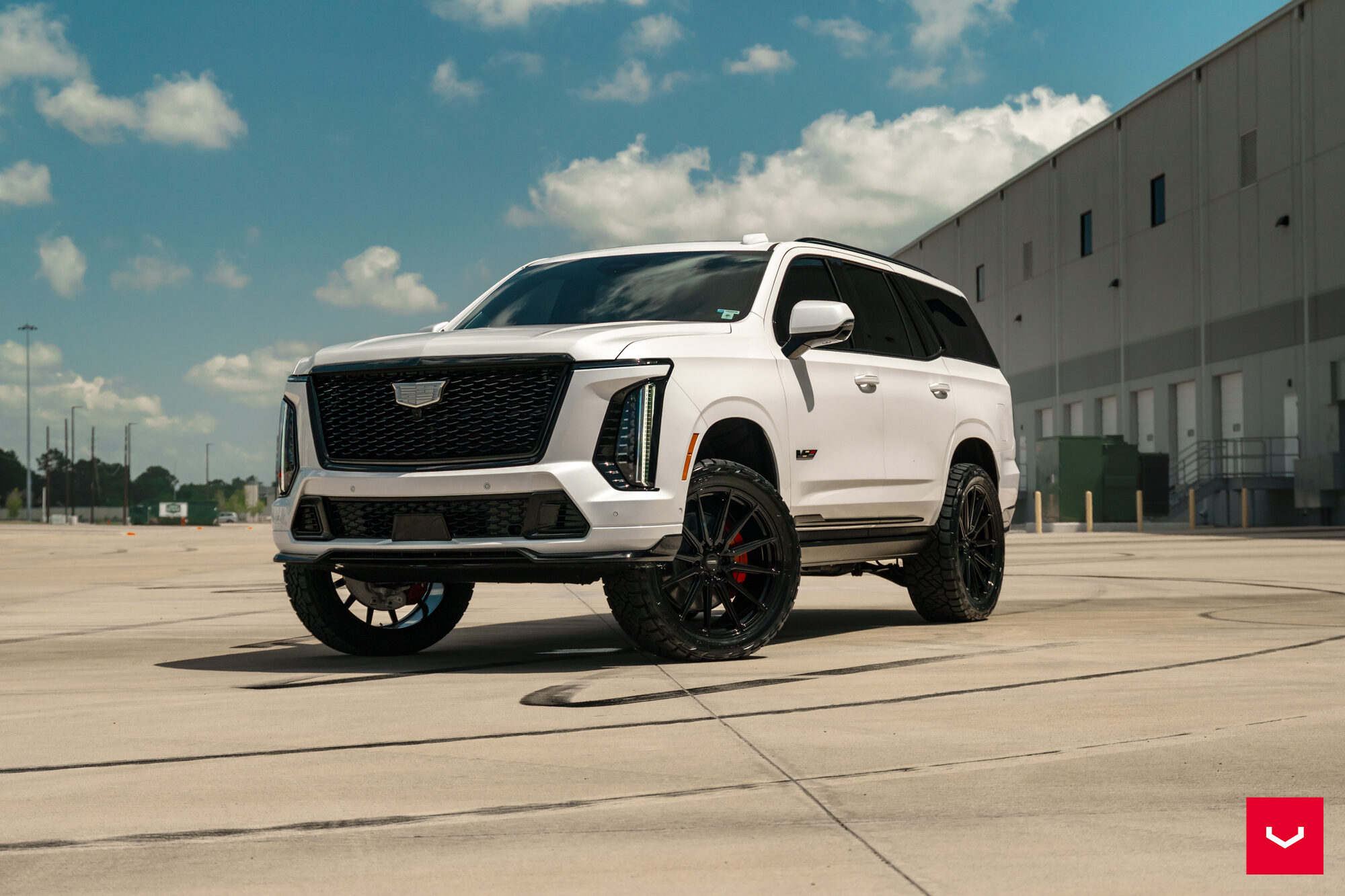 Cadillac Escalade V - Hybrid Forged Series: HF6-1 - Vossen Wheels