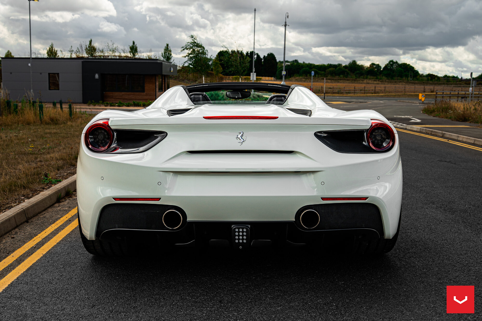 Ferrari 488 Spider - Hybrid Forged Series: HF-5 - Vossen Wheels