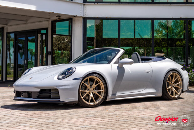 Porsche 992.2 Carrera Cab – Vossen x Champion RS74