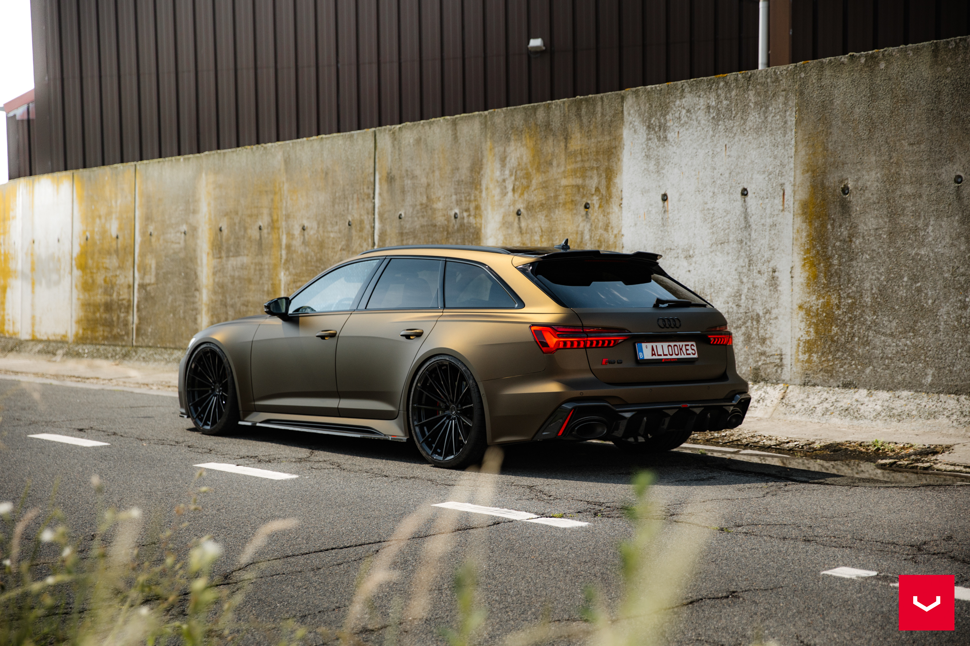 自動車 1/18 Audi RS6 DarwinPRO Vossen HF2 1/18 Kiloworks Audi RS6